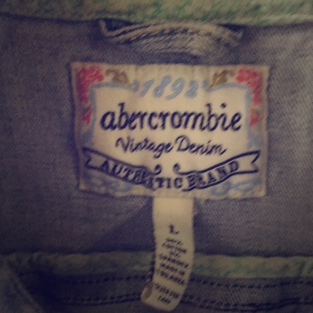 Amazing Abercrombie Jean Jacket